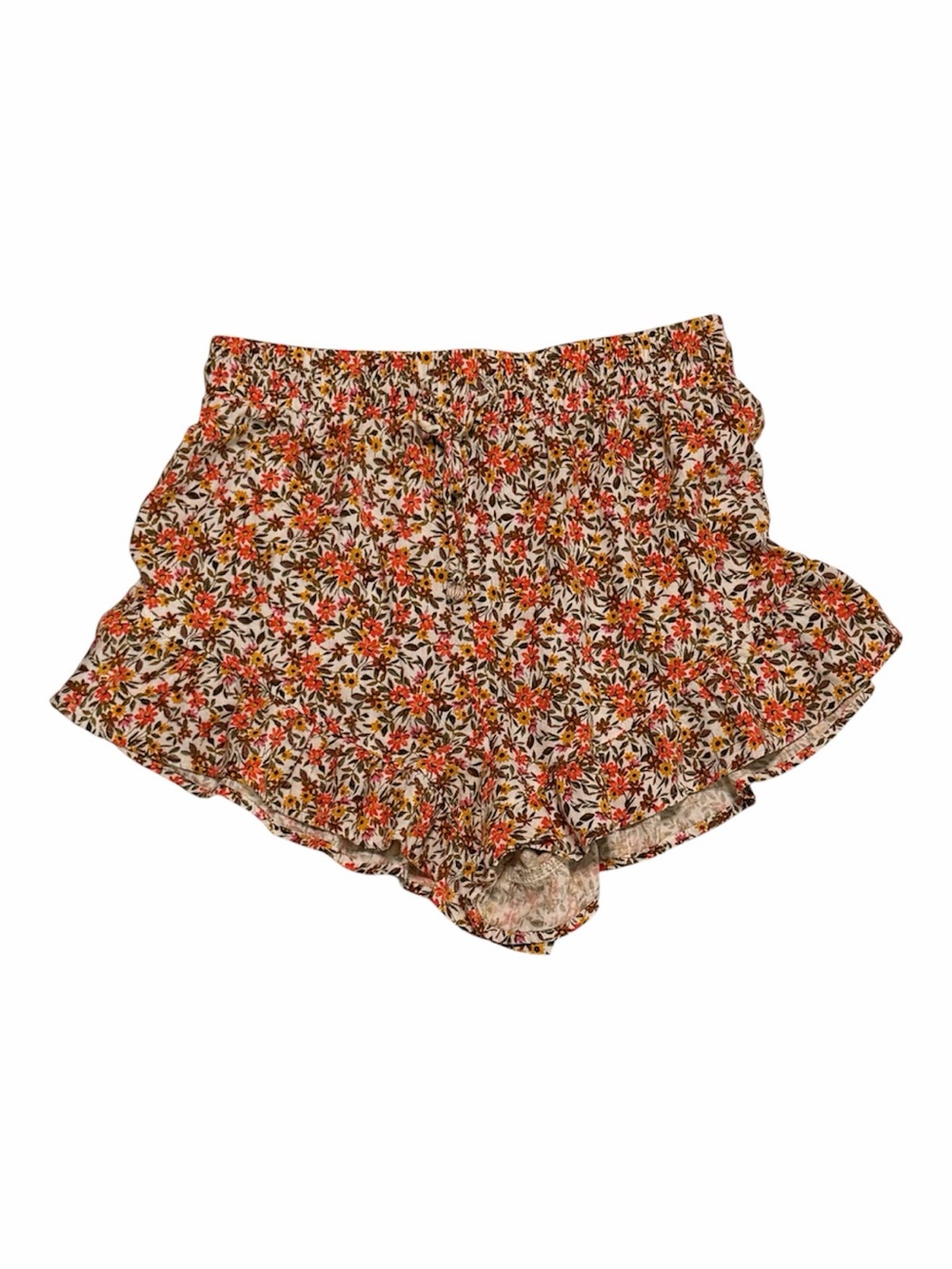 #018 - wild fable Floral Ruffle Shorts — Multi colors Size Small - Picture 1 of 4